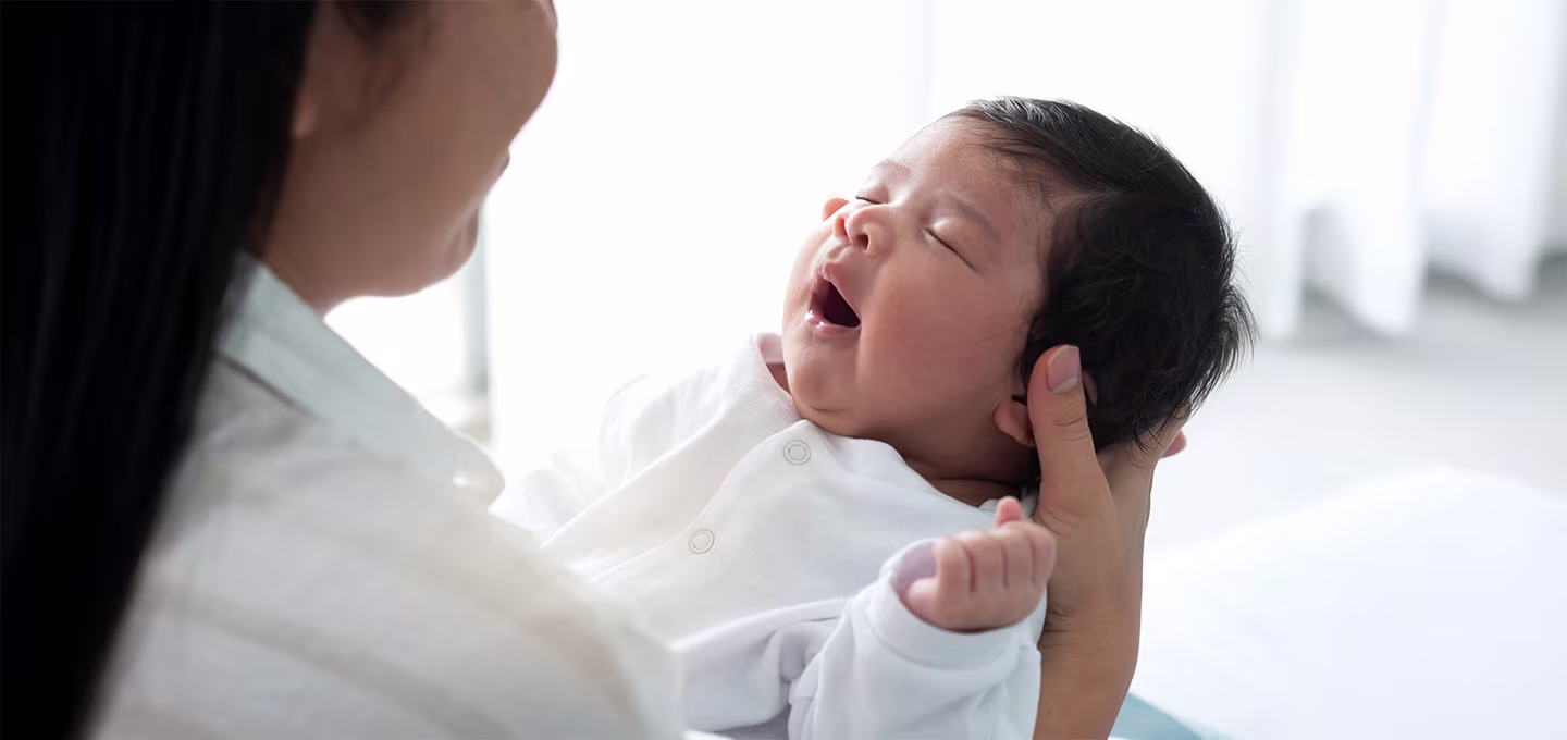 baby waking up