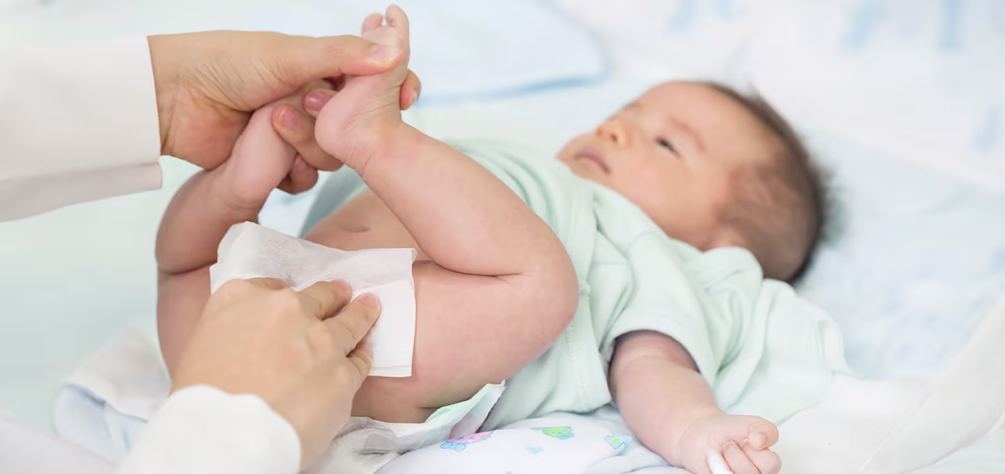 Wipes for diaper rash