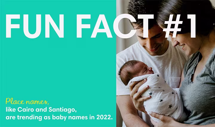 Pampers | Baby Names - 8 Fun Facts