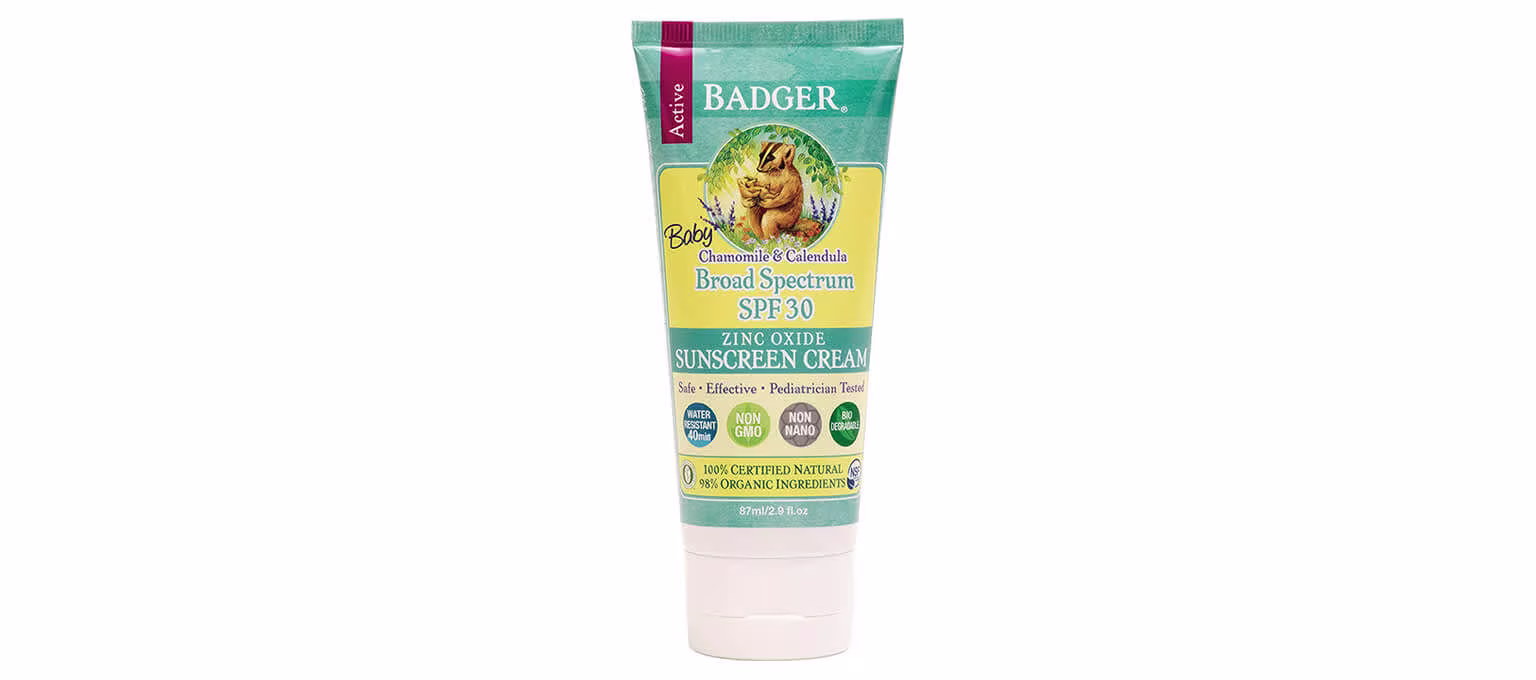Badger Baby Sunscreen Cream
