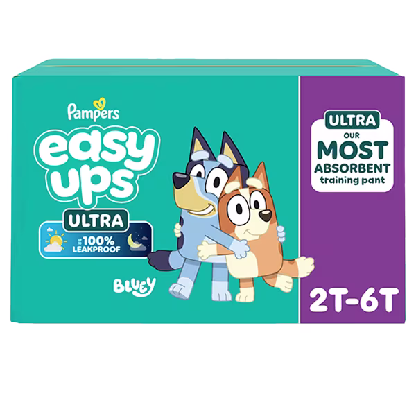 Pampers® Easy Ups Ultra™, SIZE Preemie - 8, CLUB EXCLUSIVE
