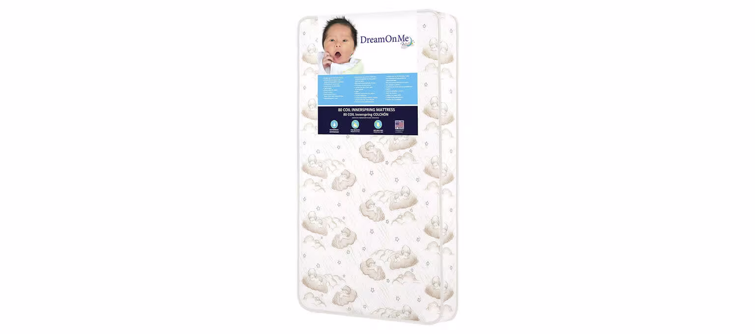 Dream On Me Spring Crib and Toddler Bed Mattress
