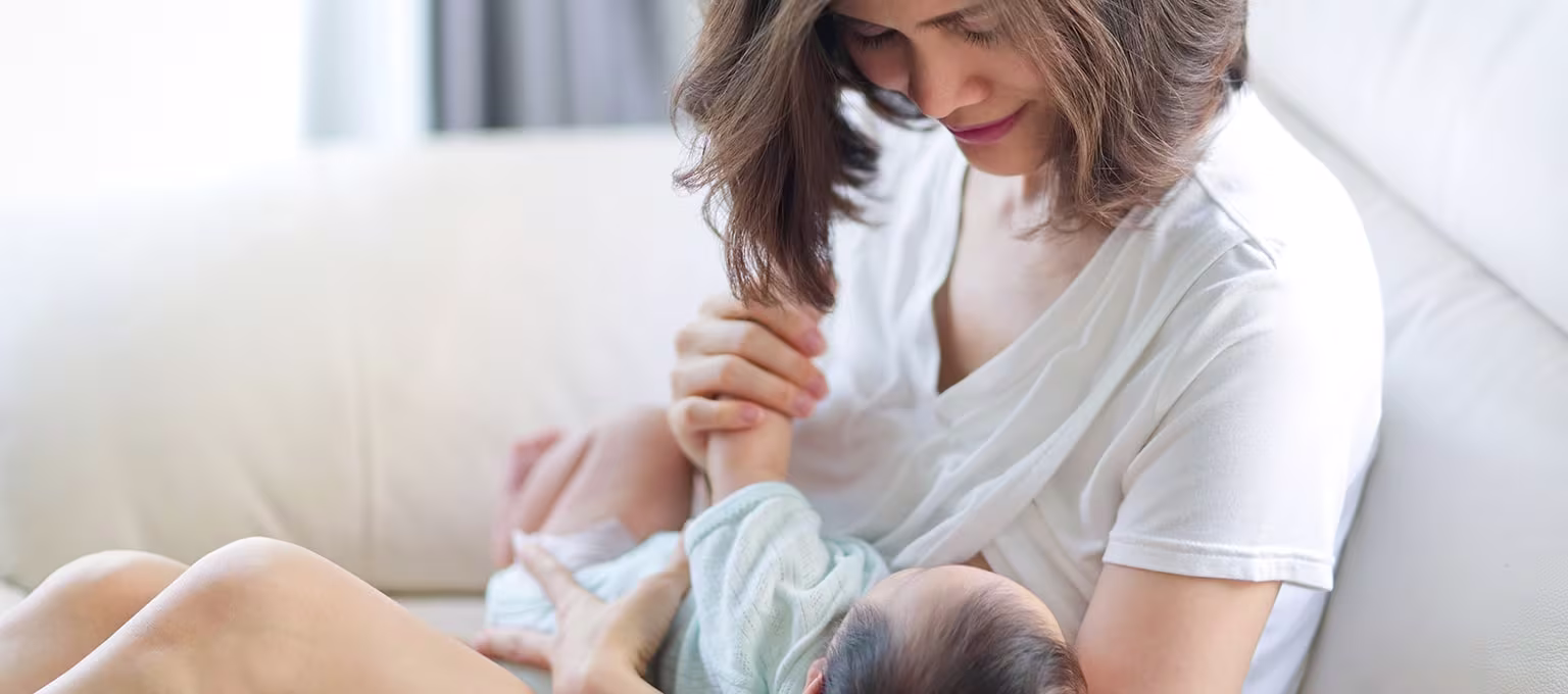 Cluster feeding your newborn
