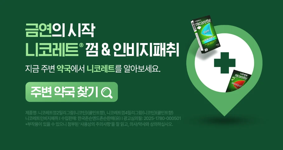 Nicorette Landing Page Floating Banner