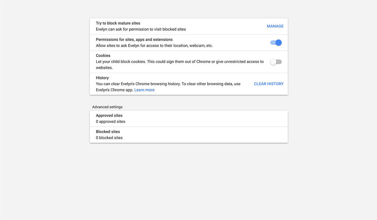 Managing app download and app purchase permissions on Chromebook