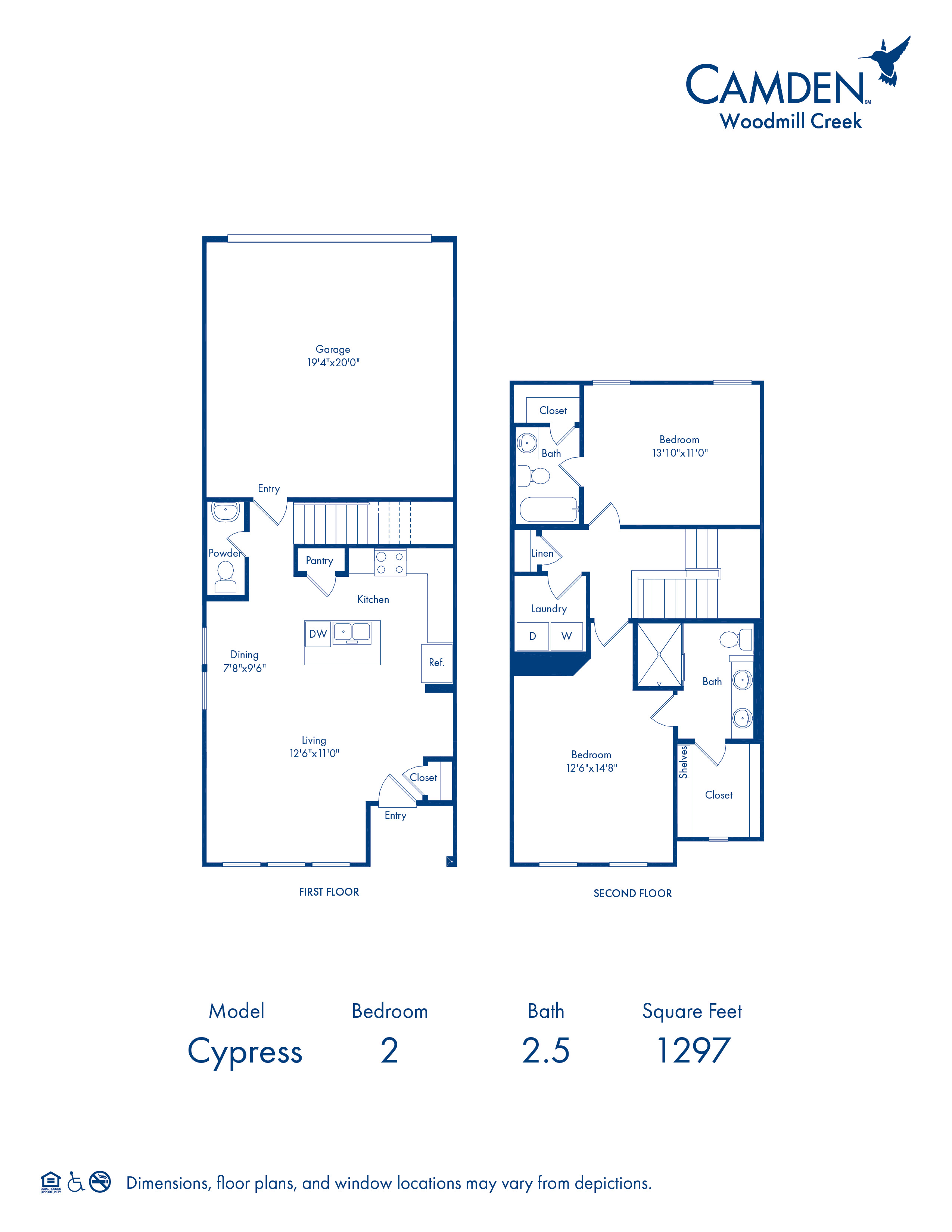 2 & 3 Bedroom Apartments in Spring, TX - Camden Woodmill Creek