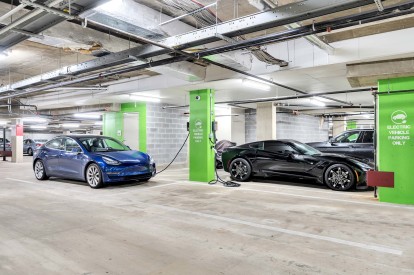 Electric Vehicle Charging at Camden Potomac Yard