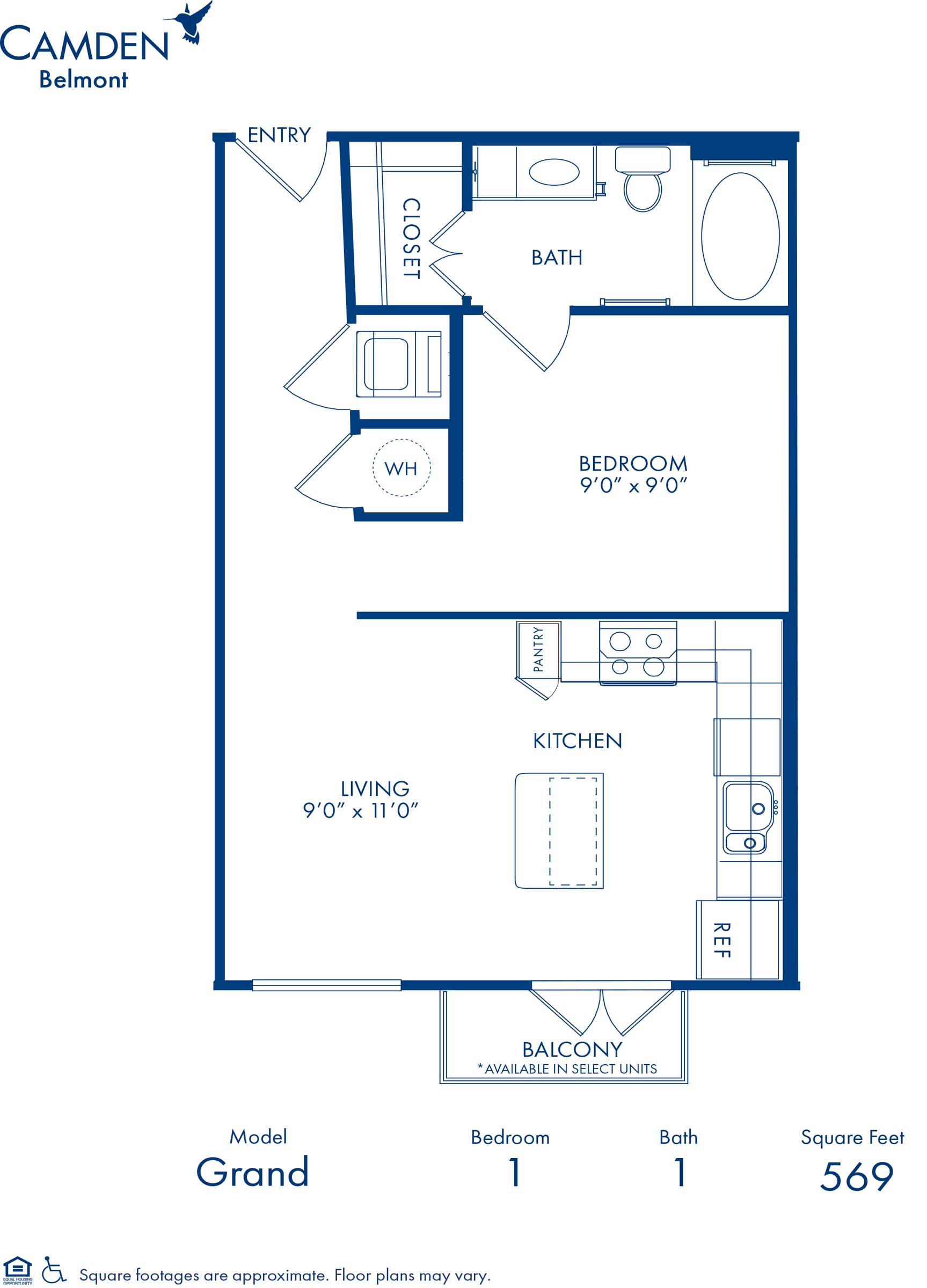 Grand floor plan