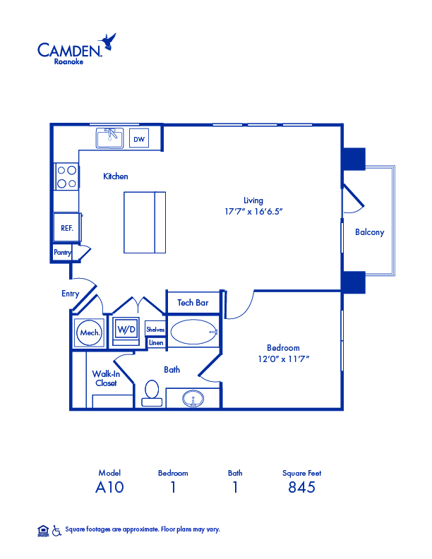 A10 floor plan