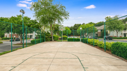 Basketball court at Camden Governors Village Apartments in Chapel Hill, NC