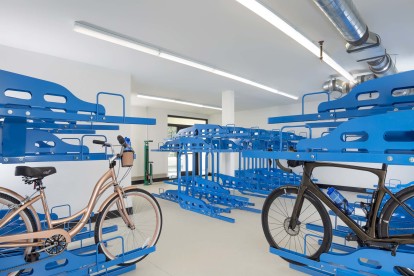 Bike storage room 