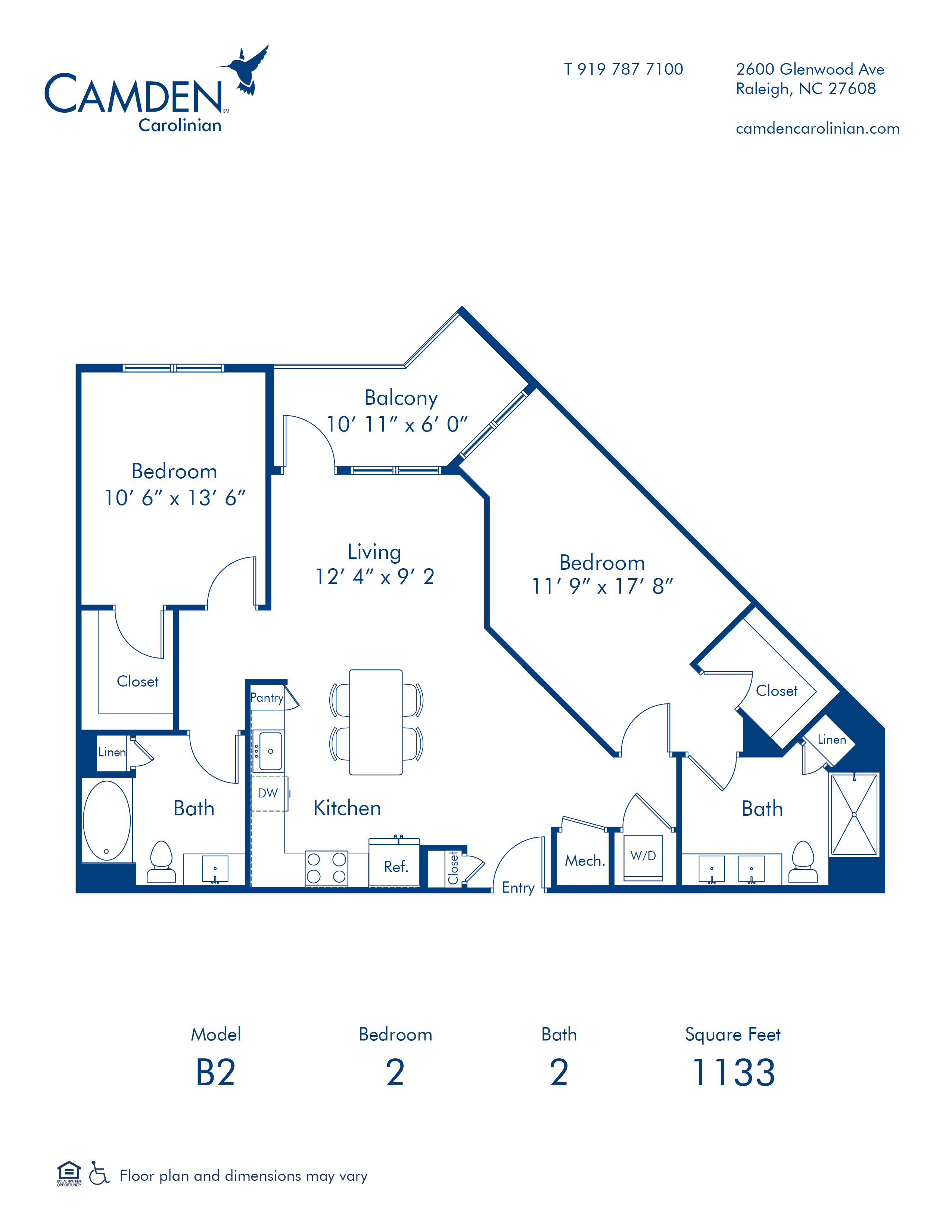 B2 floor plan