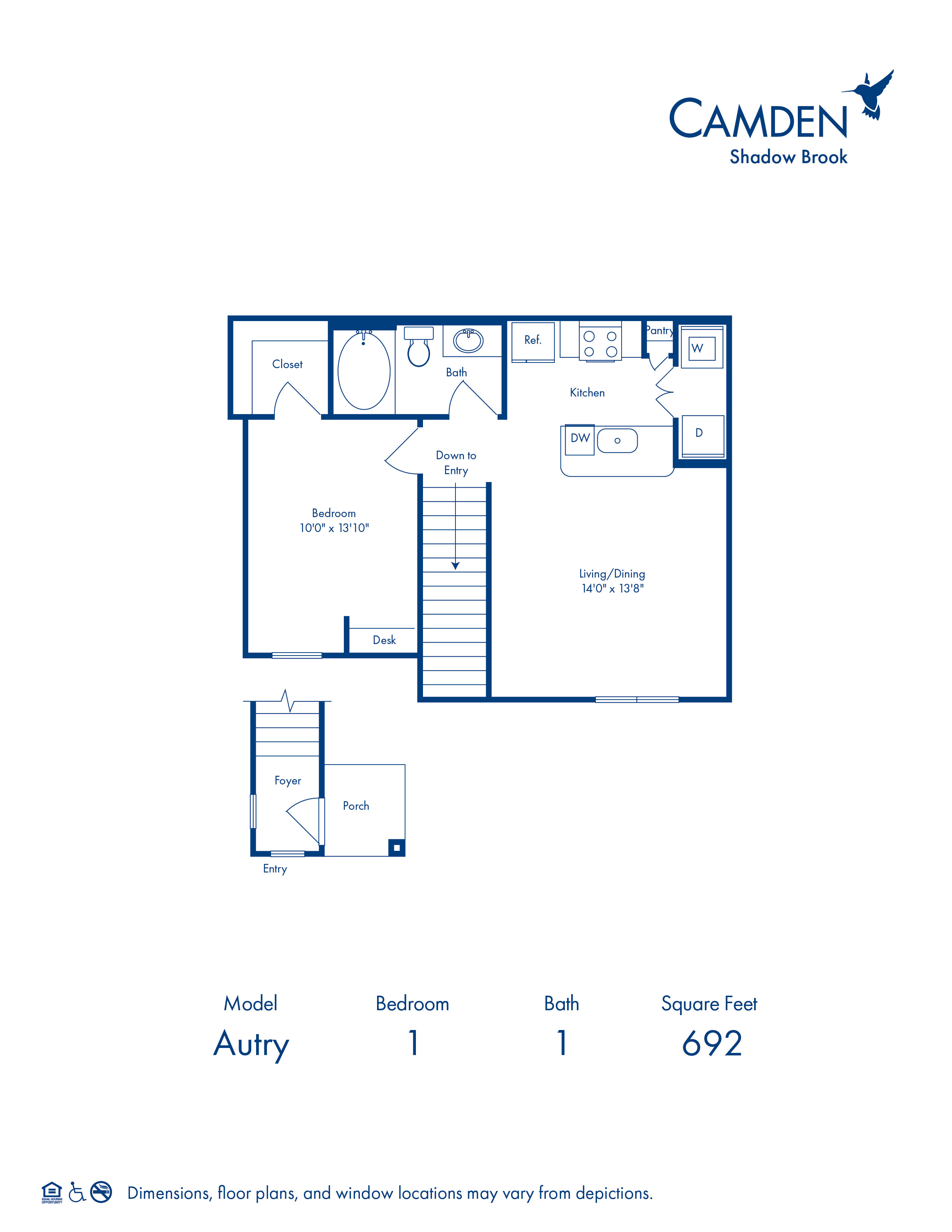 Autry floor plan