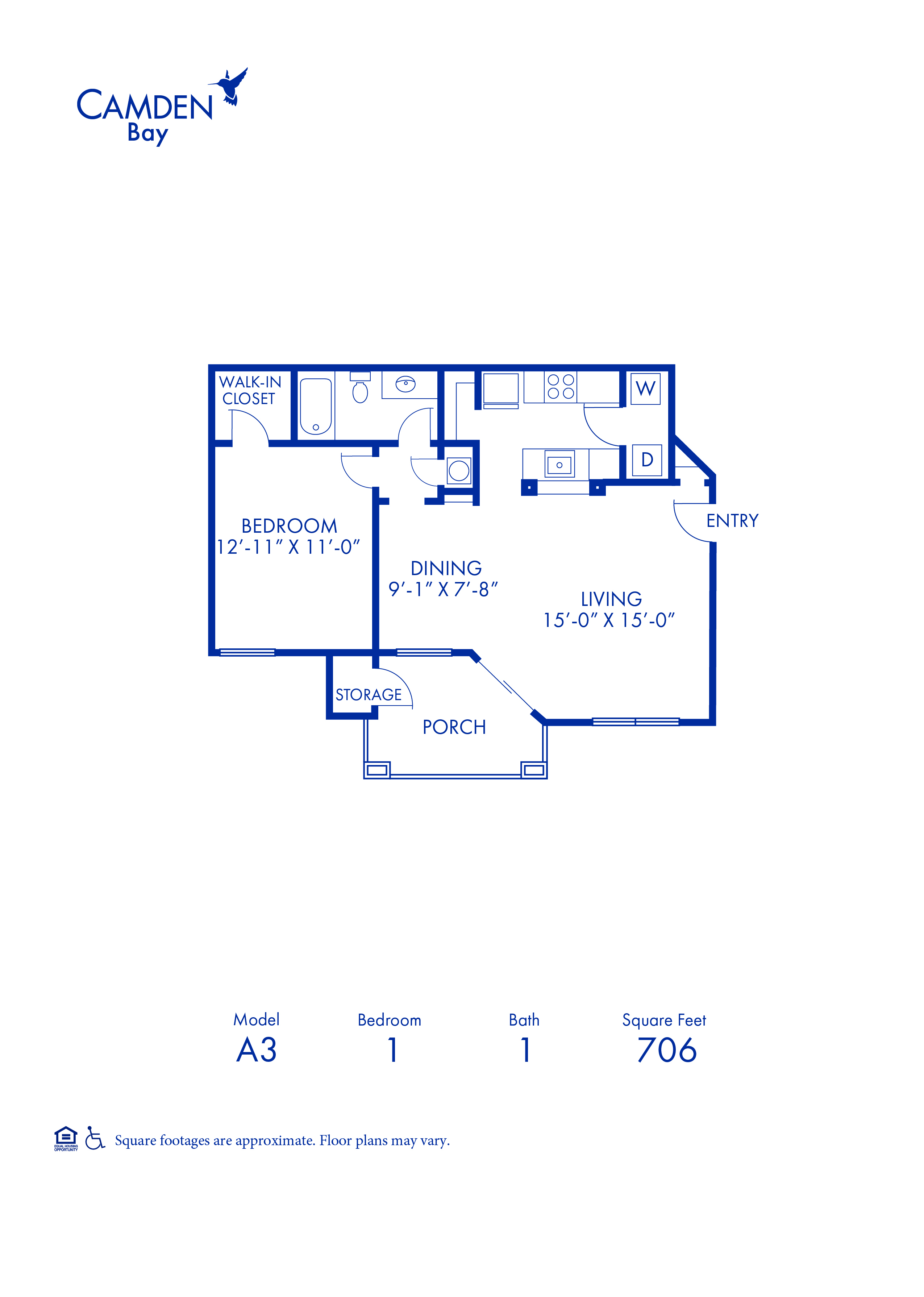 A3 floor plan