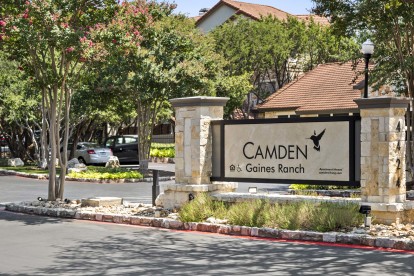 Front entry of Camden Gaines Ranch