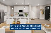 Up to One Month Free Rent on select home; restrictions apply at Camden Woodmill Creek Homes in The Woodlands, TX