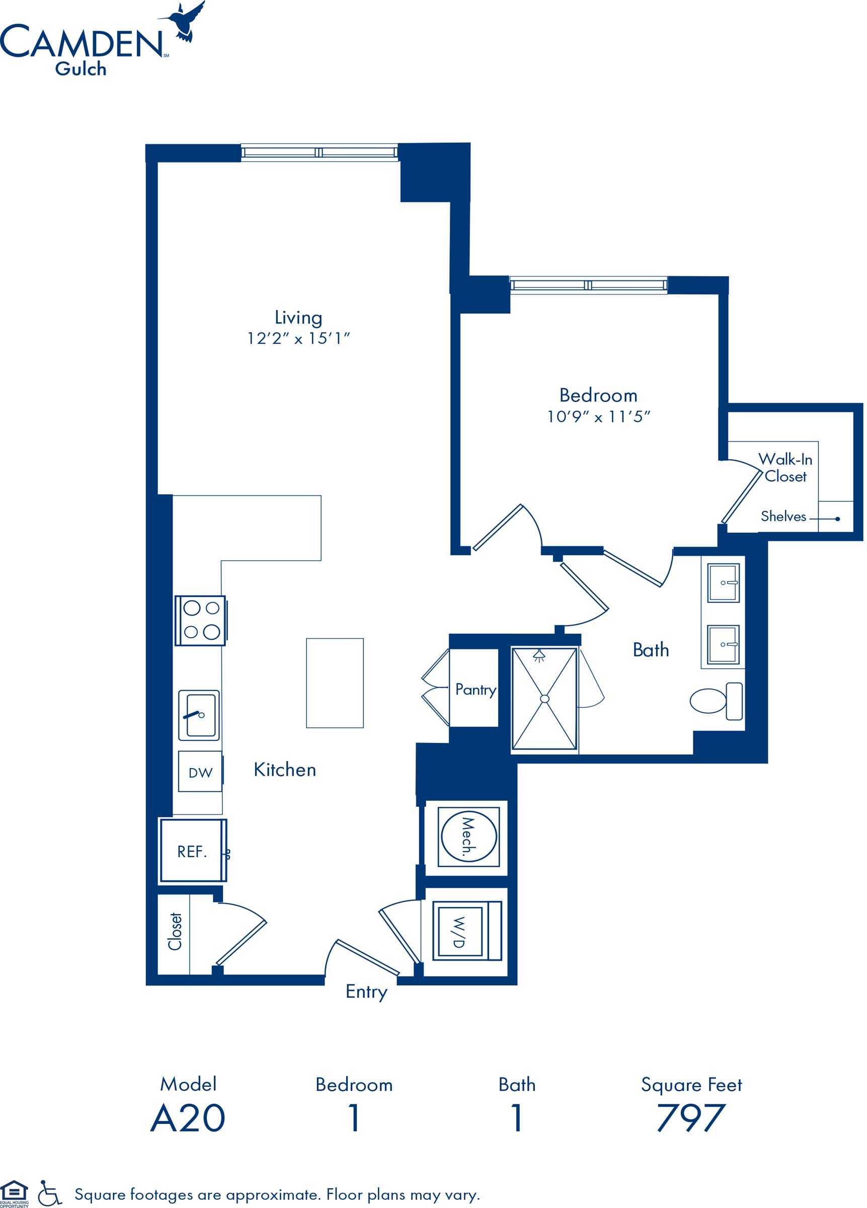A20 floor plan