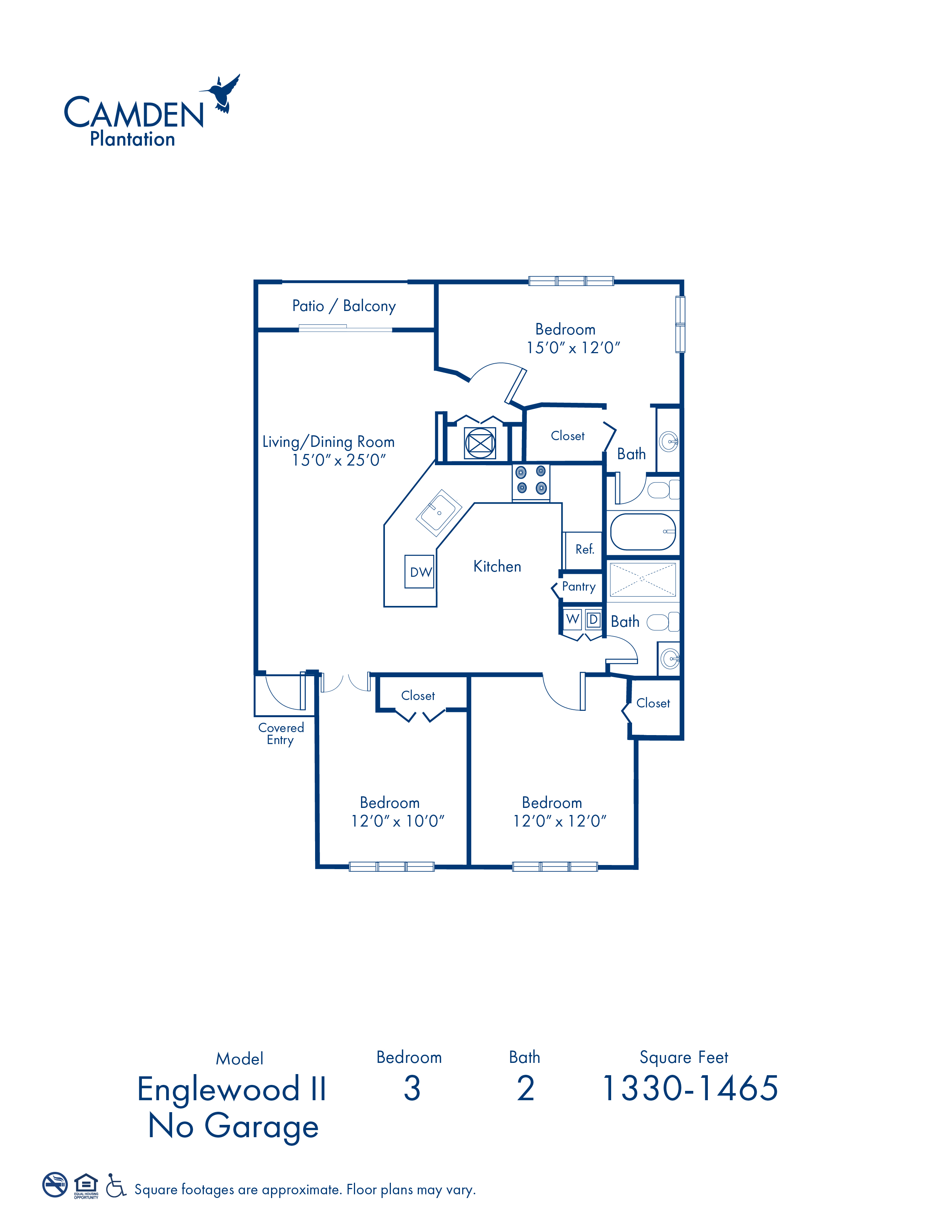 Englewood II - No Garage floor plan