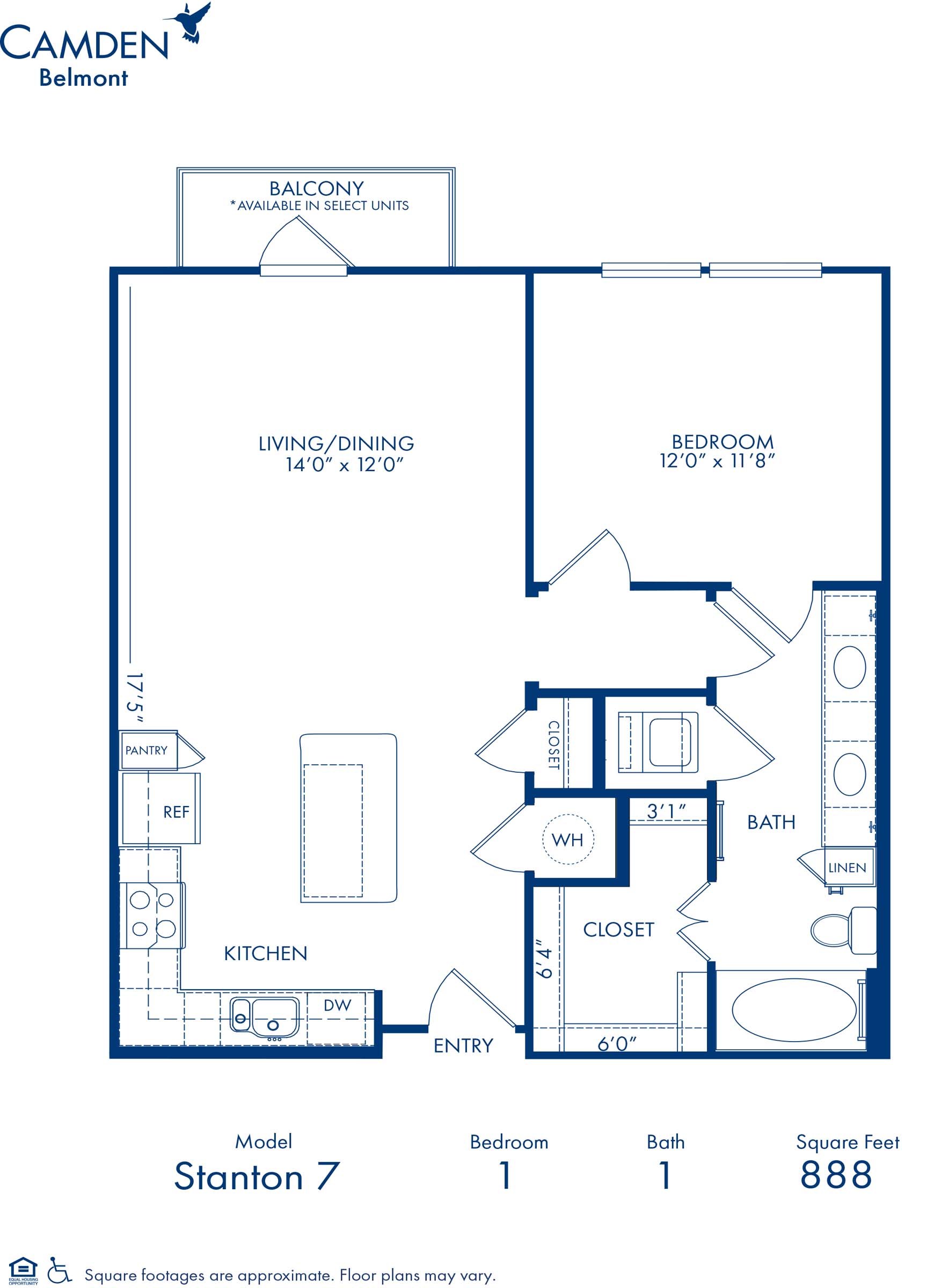 Stanton 7 floor plan