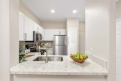 Kitchen breakfast bar quartz countertops