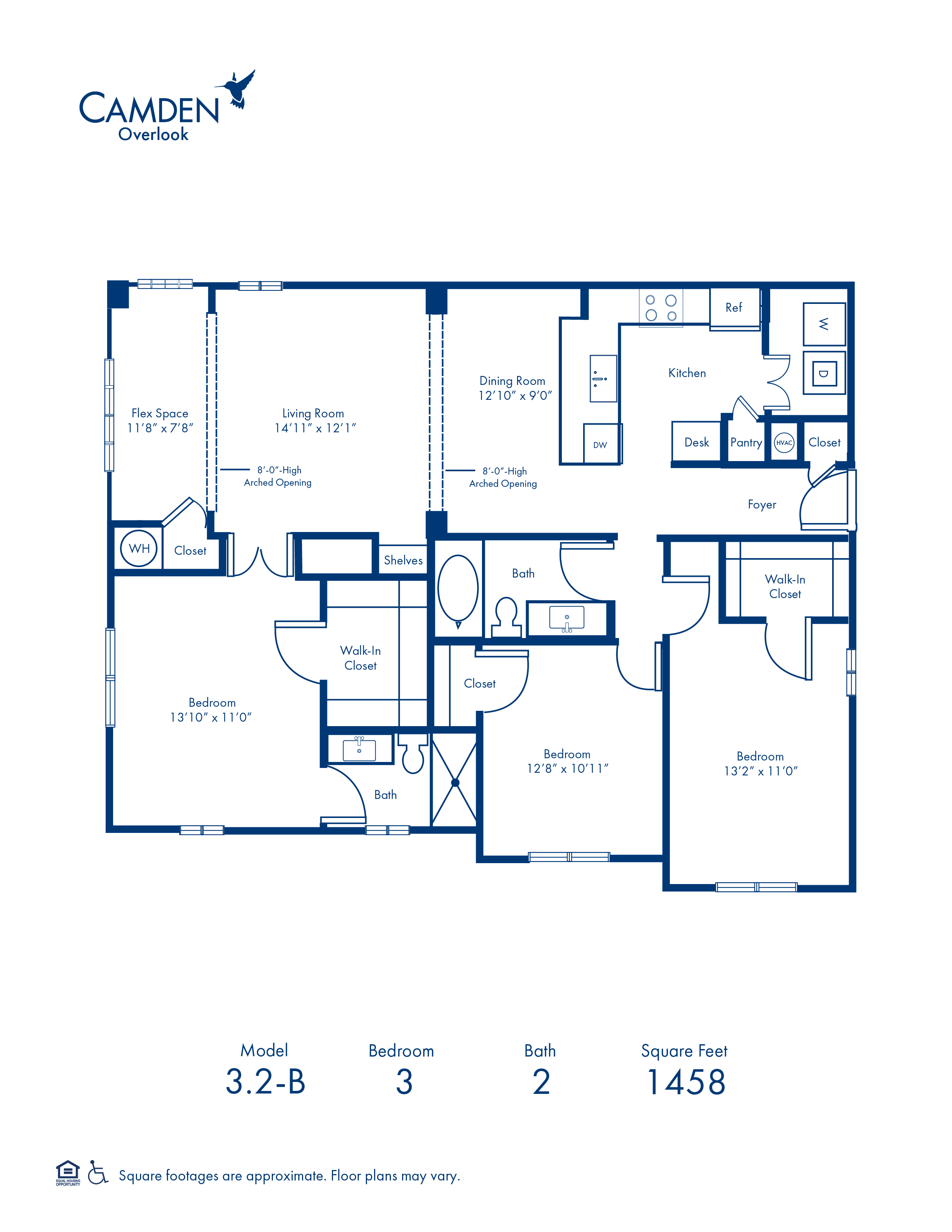 3.2-B floor plan