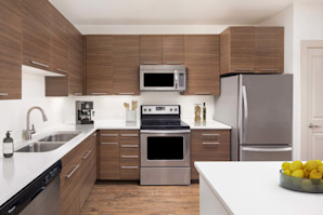 camden chandler apartments chandler az kitchen with stainless steel appliances