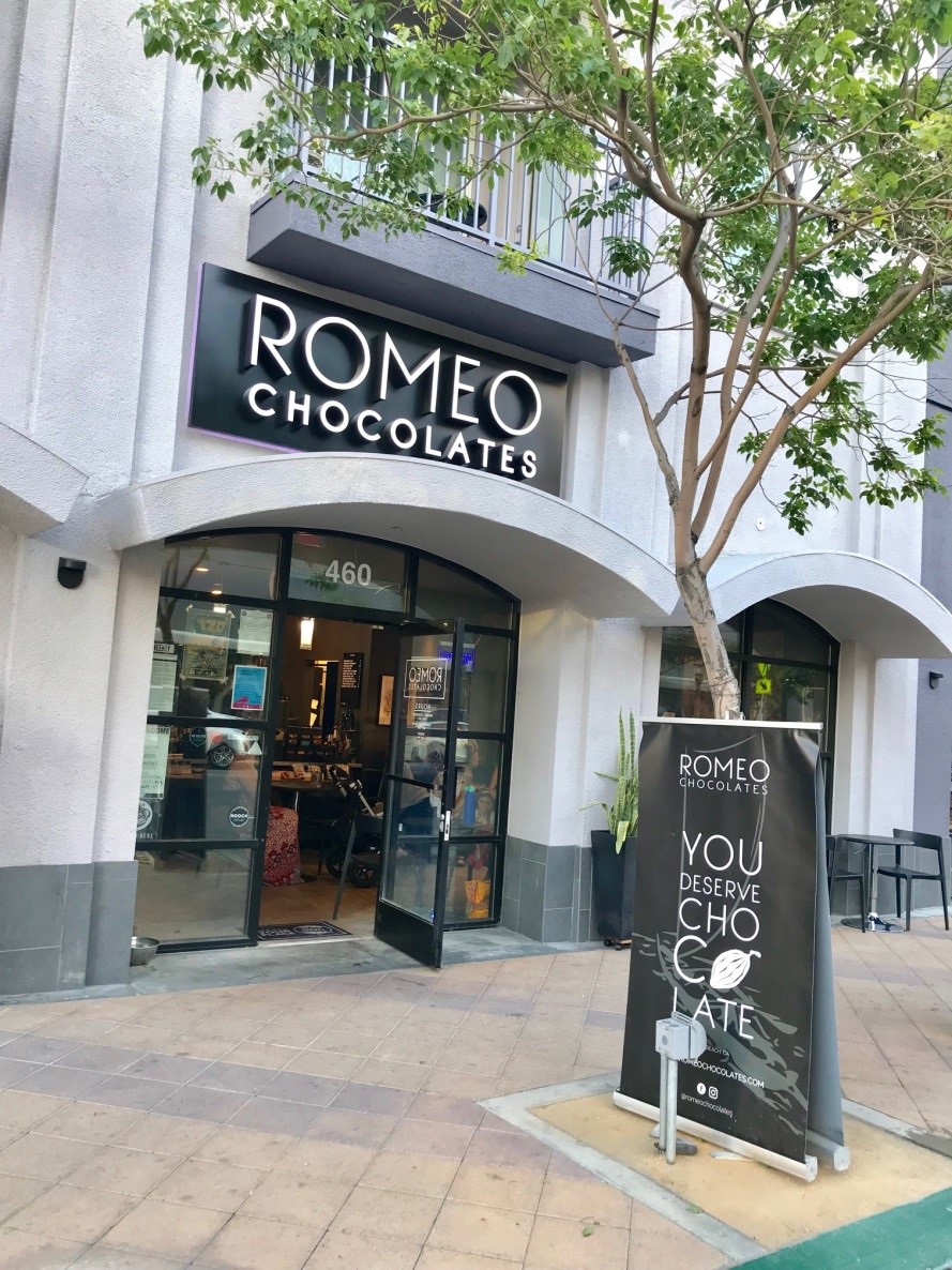 Romeo Chocolates is an experience like no other.  You’ll find gourmet chocolates in the form of artisan bars and truffles beautifully displayed. 