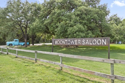 Moontower Saloon off Slaughter Lane near Camden Cedar Hills in Austin, TX