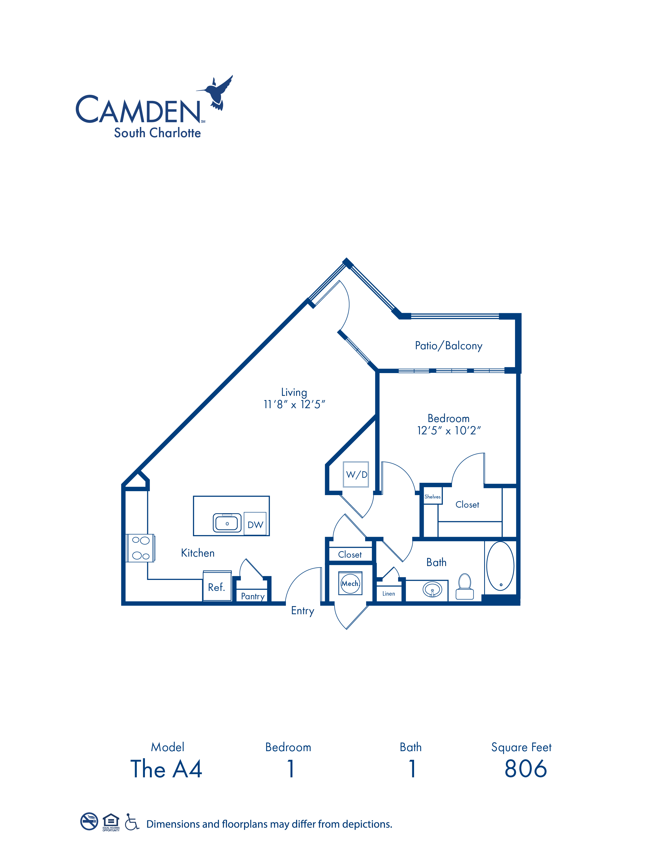 A4 floor plan
