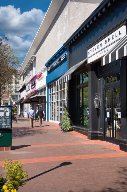 Shops in Village District, Raleigh