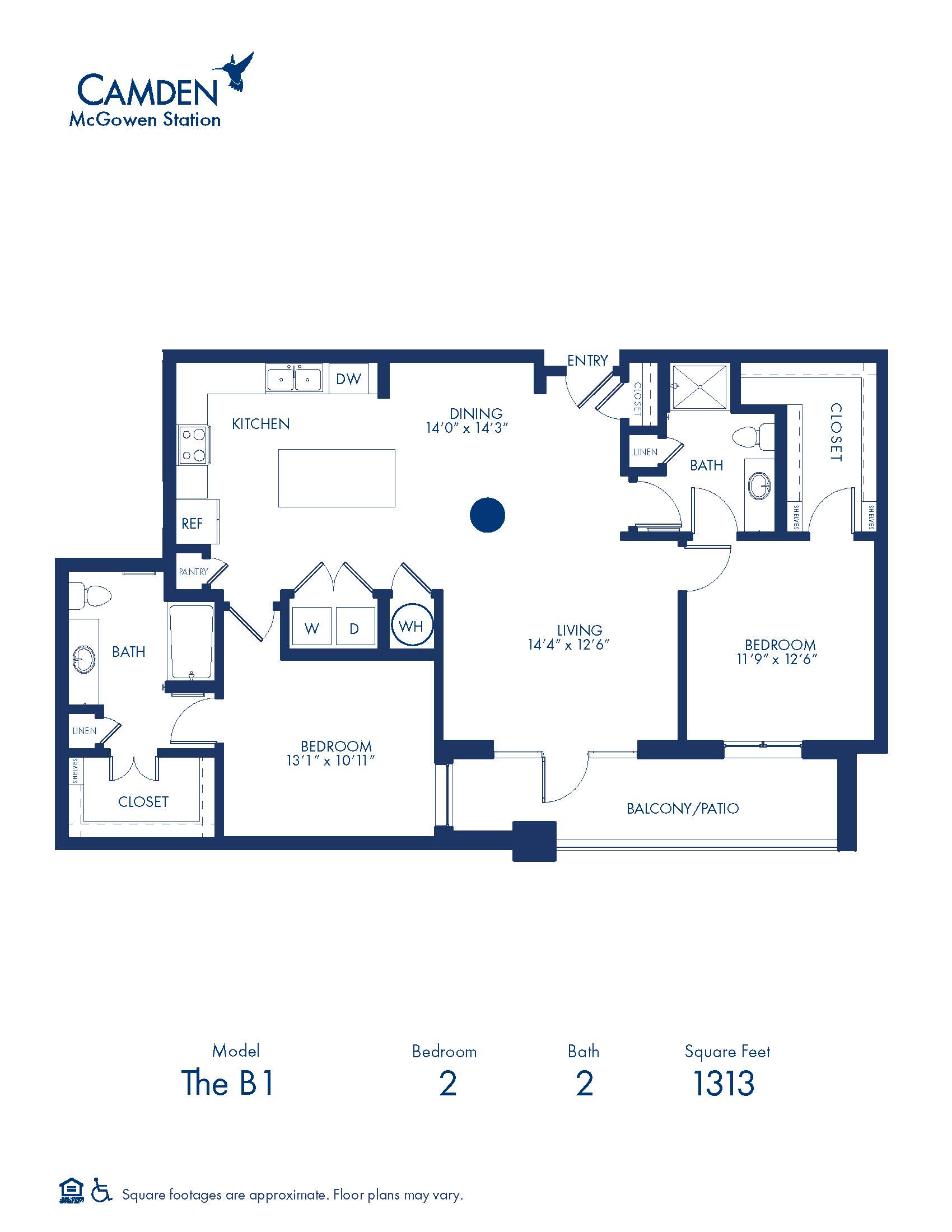 2 Bedroom Apartment – 2727 Travis St #617, Houston, TX 77006