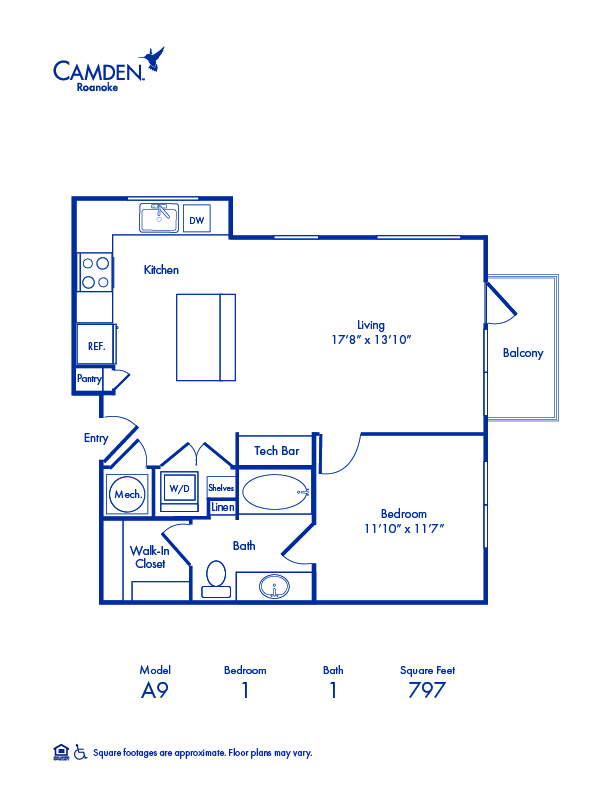 A9 floor plan