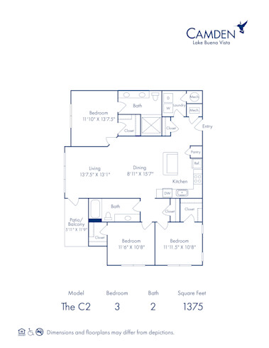 Camden-Lake-Buena-Vista-Floor-Plan-The C2