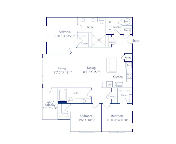 Camden-Lake-Buena-Vista-Floor-Plan-The C2