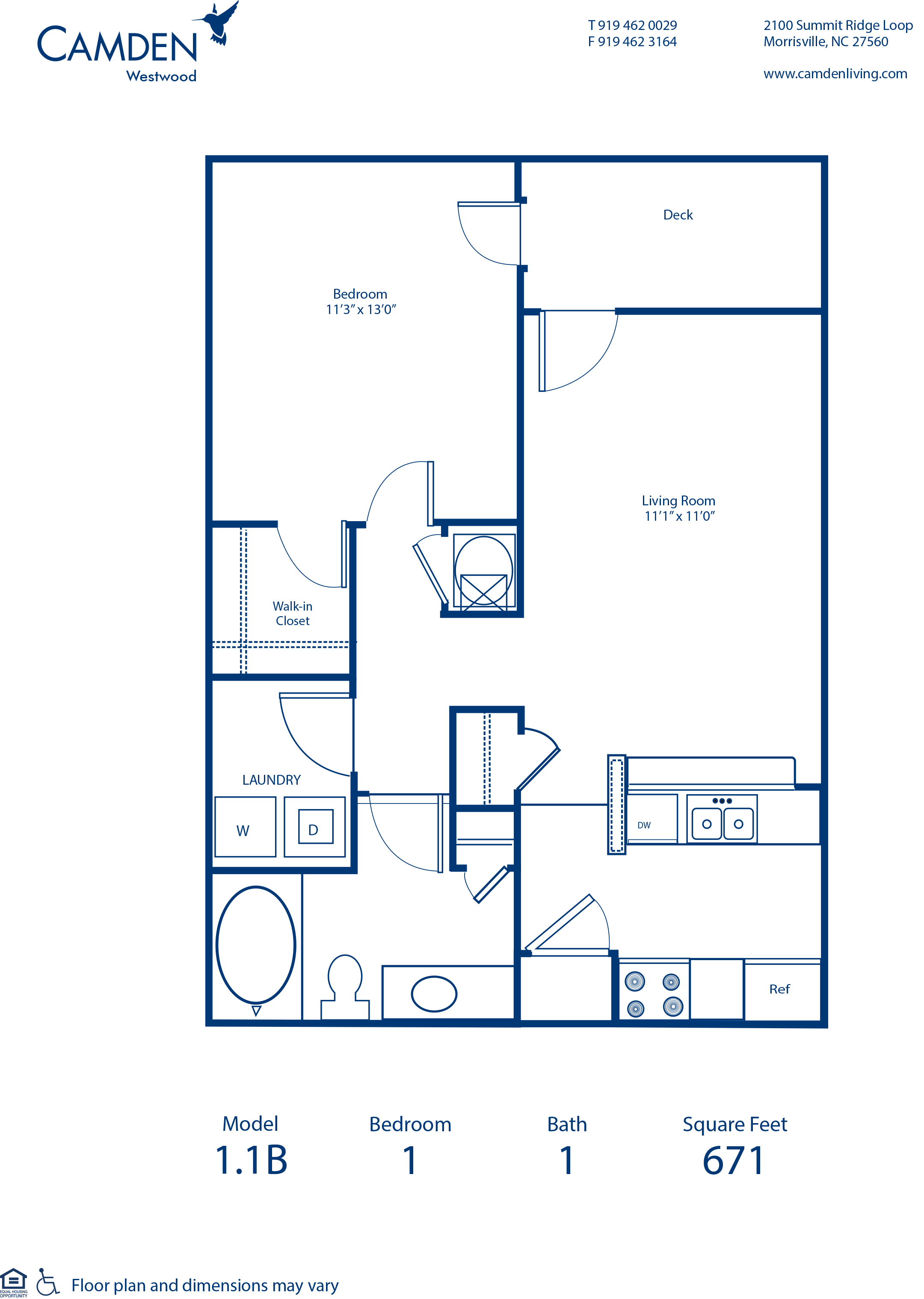 1, 2 & 3 Bedroom Apartments in Morrisville, NC Camden Westwood
