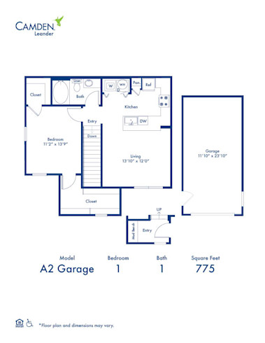 camden-leander-apartments-austin-texas-floor-plan-A2-Garage