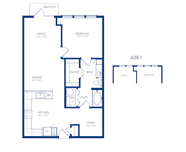camden-greenville - floor plans - A2R FLATS