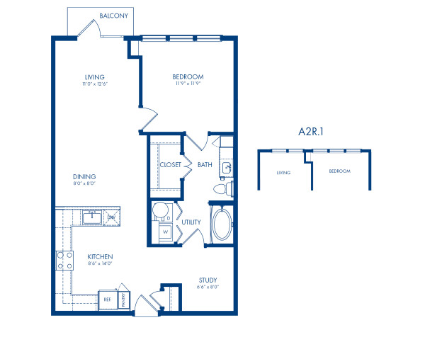 camden-greenville - floor plans - A2R FLATS