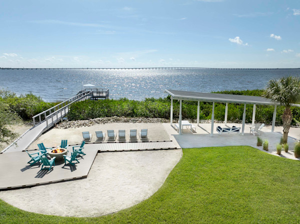 camden clearwater apartments in clearwater, fl resident beach with bay views