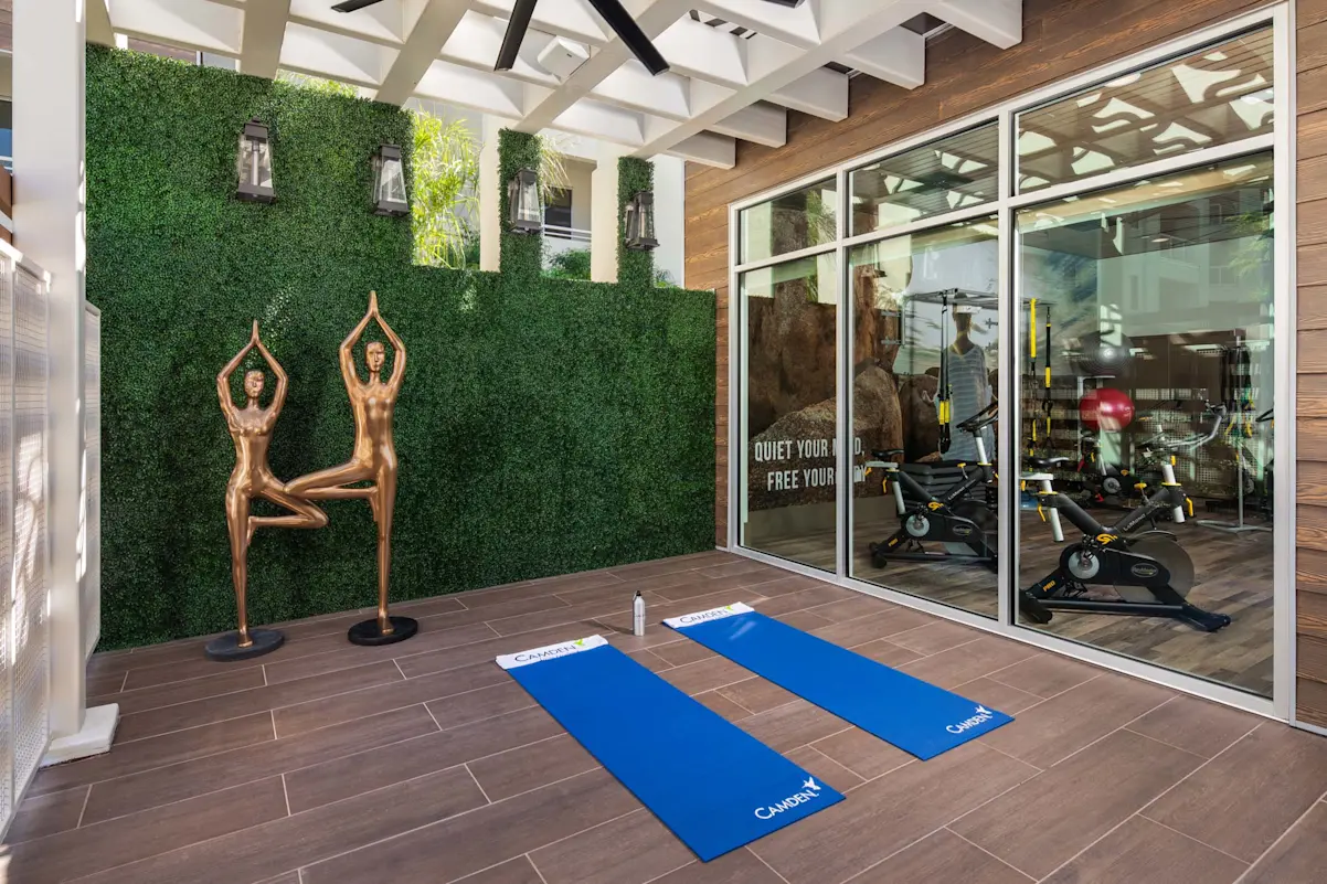 Yoga studio at Camden North End.