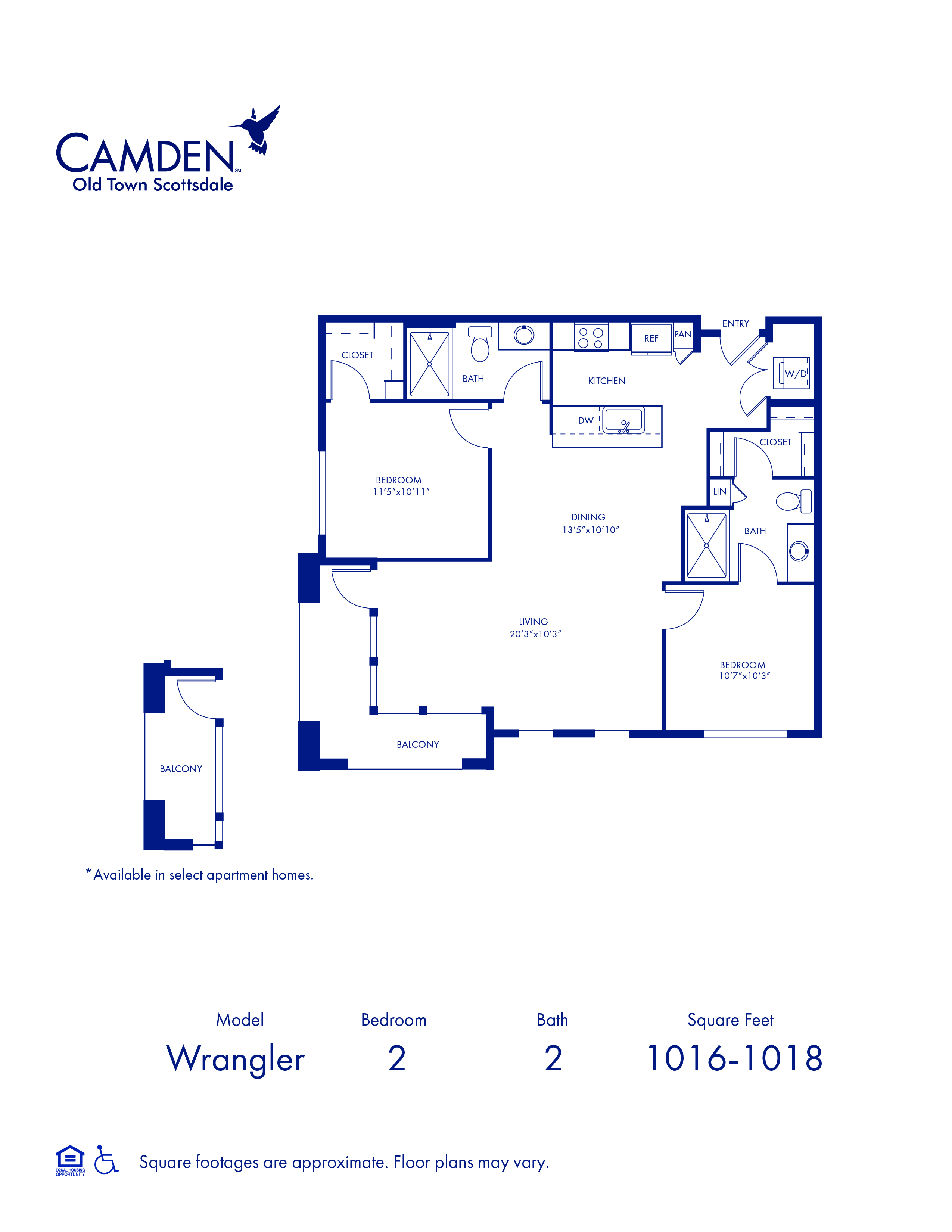 Wrangler floor plan
