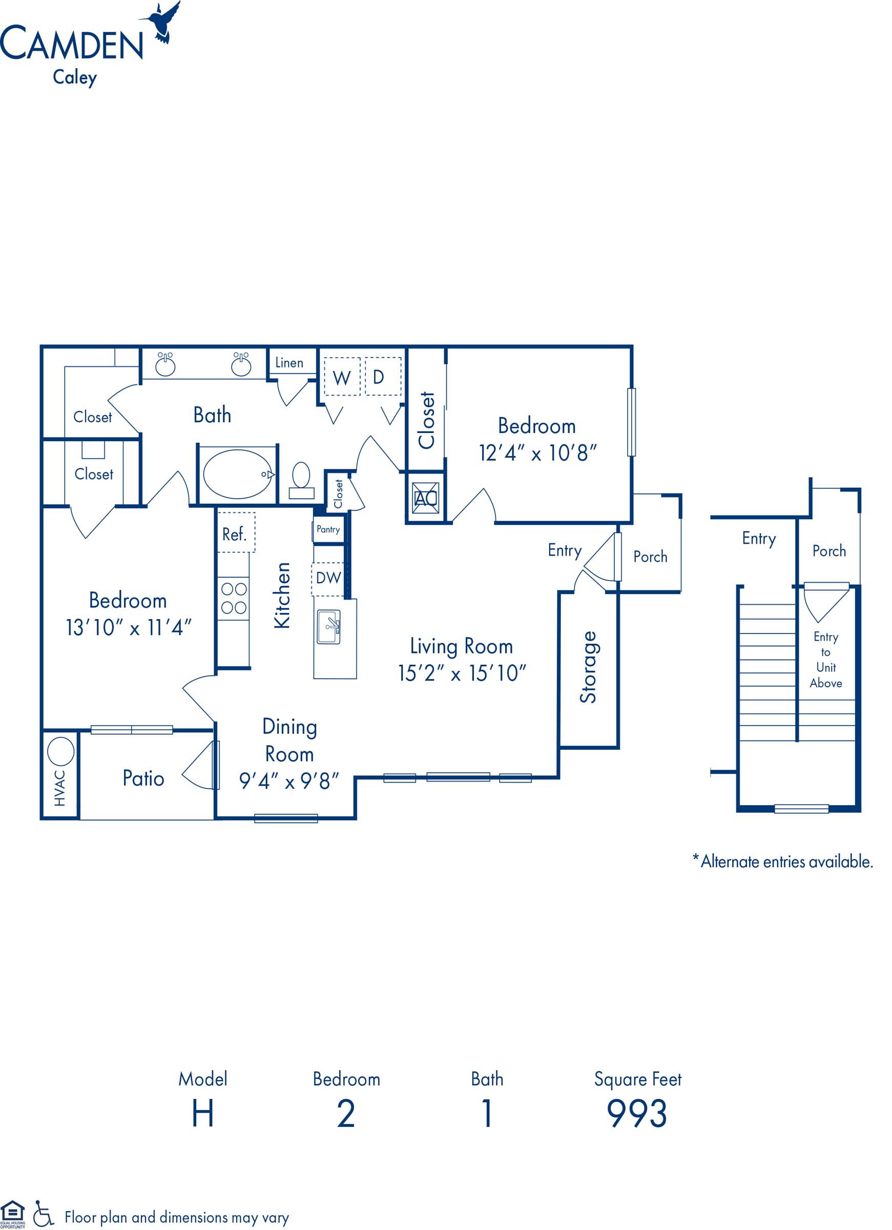 H1 floor plan