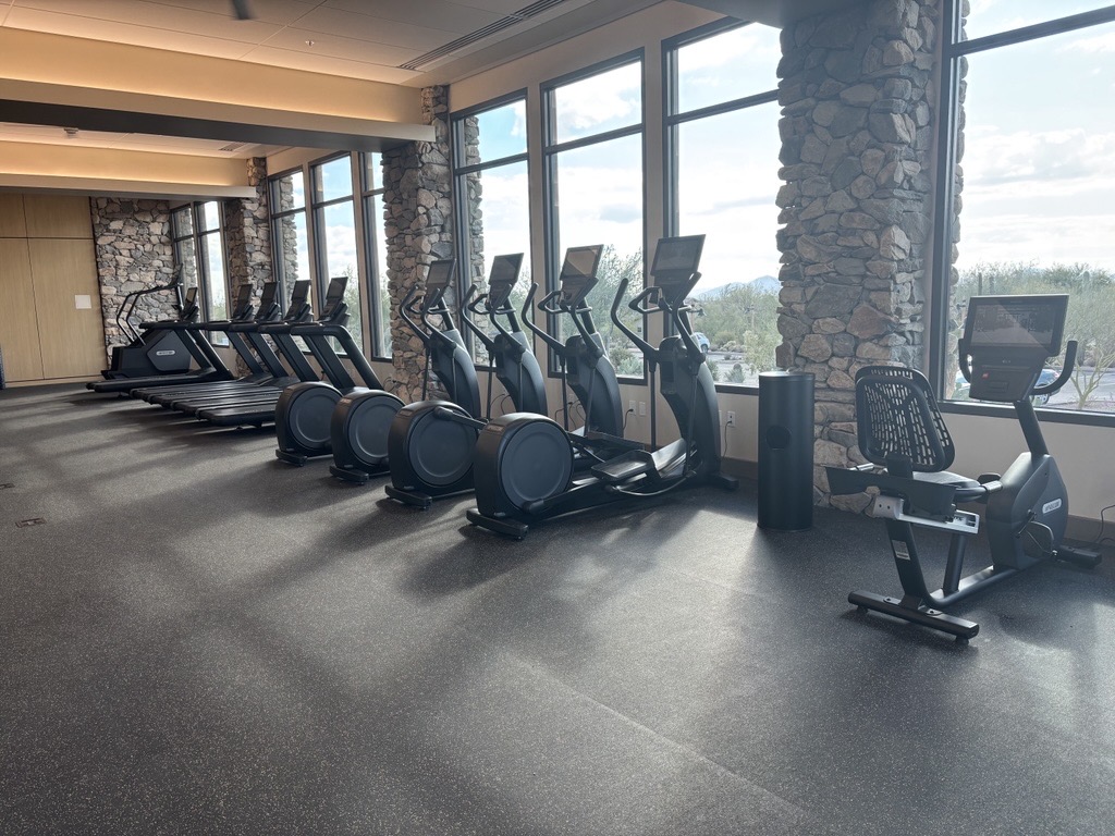 DC Ranch Fitness Center where Camden Foothills residents can enjoy the views - Photo courtesy of Jourdan Garcia 