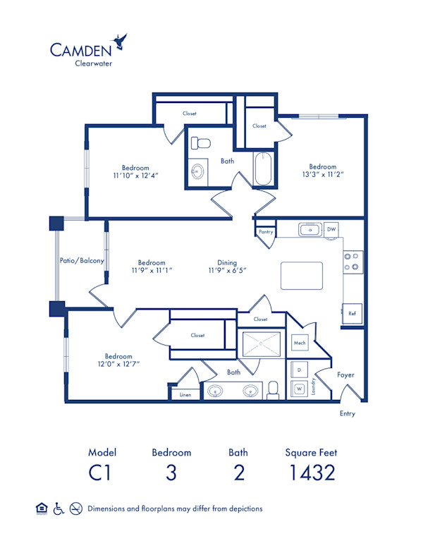 camden-clearwater-apartments-tampa-florida-floorplan-C1