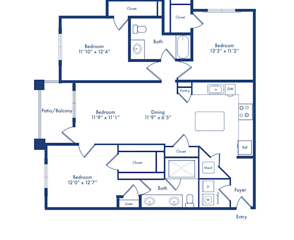 camden-clearwater-apartments-tampa-florida-floorplan-C1