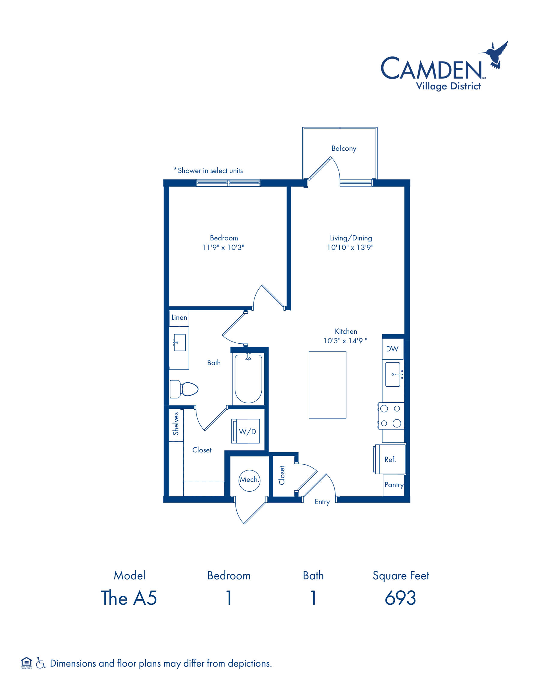 A5 floor plan