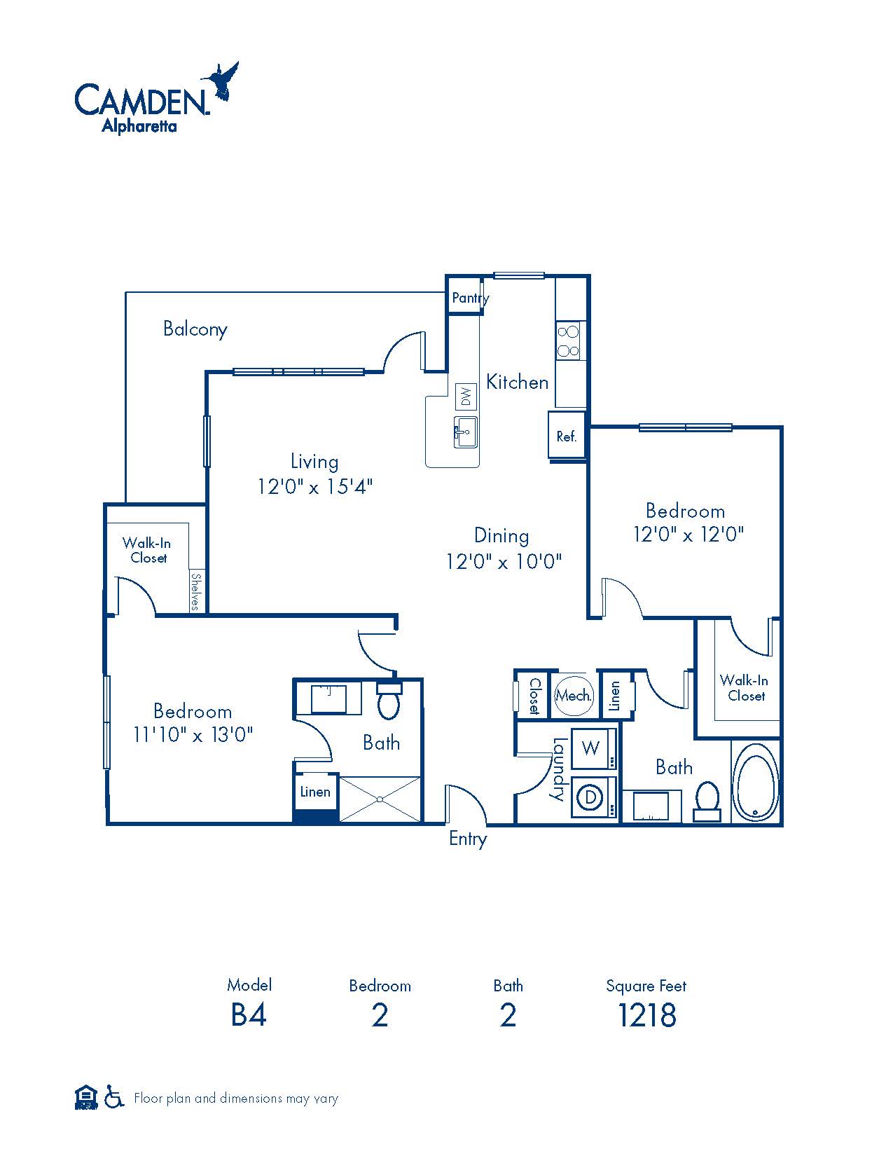 B4 floor plan