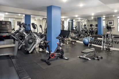 Camden Grand Parc fitness center in Washington D.C. 
