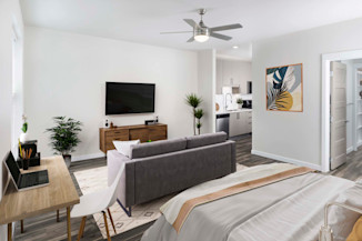 Studio apartment at Camden Washingtonian in Gaithersburg, MD  