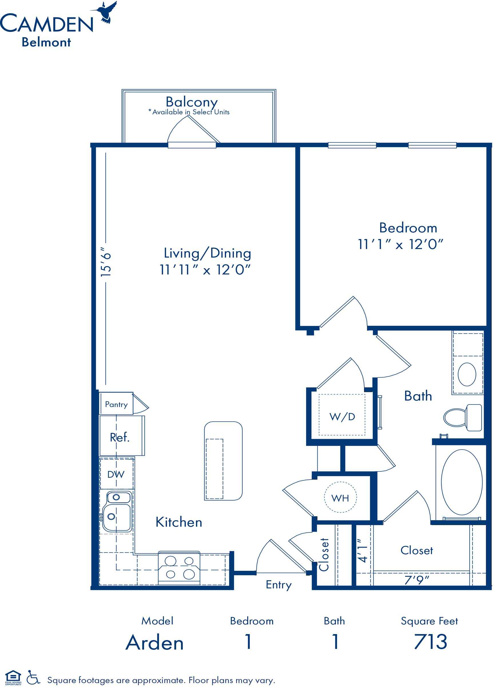 Arden 1 floor plan